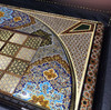 Exclusive Stunning handmade Khatamkari chess set , backgammon set 50x50 cm Heritage Collection View