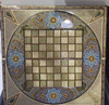 Premium Stunning handmade Khatamkari chess set , backgammon set 50x50 cm Handcrafted Craftsmanship