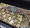 Exclusive Stunning handmade Khatamkari chess set , backgammon set 50x50 cm Heritage Collection View