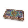 Exclusive Handcrafted Marquetry Inlaid Wood Fine Craftsmanship Detail