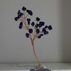 Handmade gemstone tree with blue lapis stone 10 cm