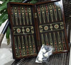 Luxury Stunning backgammon set 40x40 cm , chess board Premium Design Showcase