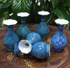 Luxury Hand Painted Copper Flower Premium Design Showcase