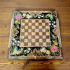 Handcrafted Hand-Painted Khatamkari Backgammon Set & Chess Board Lifestyle Visual
