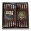 Artisan Non Handmade wooden backgammon set 48x48cm High-Resolution Product Shot