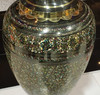 Artisan Artisan Engraved brass flower vase High-Resolution Product Shot
