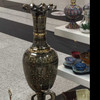Luxury Artisan Engraved brass flower vase Premium Design Showcase