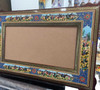 Exclusive Artisan Hand painted frame 85x53 Fine Craftsmanship Detail