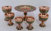 Khatamkari Inlaid Copper Haftseen | Artisan Home Decor | Unique Middle Eastern Piece - Luxury Handcrafted Art Craftihouse Dubai