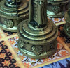 Exclusive NON handmade wooden backgammon and chess set. 48x48 cm Fine Craftsmanship Detail