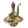 Handcrafted Uae Hammered Brass Pitcher Premium Lifestyle Visual