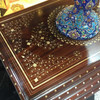 Set Of 4 Pcs Brass Inlaid Side Tables Coffee Tables | Premium Handcrafted Gift & Cultural Souvenir - Luxury Handcrafted Art Craftihouse Dubai