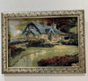 Luxury Wall Decor Carpet With Silver Frame Premium Design Showcase