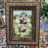 Handcrafted Assorted Handmade Miniature Painting With Khatamkari Frame 18x13 Cm Lifestyle Visual