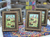 Artisan Assorted Handmade Miniature Painting With Khatamkari Frame 18x13 Cm High-Resolution Product Shot