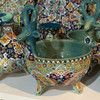 Handcrafted Hand painted serving bowl | Premium Luxury Decor - Luxury Handcrafted Art Craftihouse Dubai
