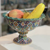 Handcrafted Exclusive Hand Painted Earthenware Pedestal Lifestyle Visual