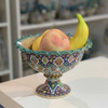 Artisan Exclusive Hand Painted Earthenware Pedestal High-Resolution Product Shot