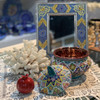 Handcrafted Premium Hand Painted Textured Clay Lifestyle Visual