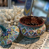 Handcrafted Premium Hand Painted Textured Clay Lifestyle Visual