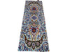 Exclusive Artisan Blue pattern table runner Fine Craftsmanship Detail