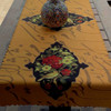 Luxury Arabic Yellow pattern table runner Premium Design Showcase