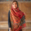 Exclusive handmade  shawl , ladies shawl 190x65 cm Fine Craftsmanship Detail
