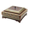 Handcrafted Stunning chocolate box. Hand painted Khatamkari candy box 20x20 cm Lifestyle Visual
