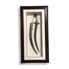 Luxury Engraved Sword Framed 110x40 Cm Premium Design Showcase