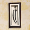 Exclusive Engraved Sword Framed 110x40 Cm Fine Craftsmanship Detail