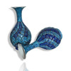 Exclusive Hand Painted Minakari Copper Fine Craftsmanship Detail