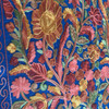 Artisan Navy blue handmade kashmiri shawl , embroidered shawl High-Resolution Product Shot