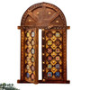 Luxury Handmade solid wood window with ceramic tile , vintage window 45x70 cm Premium Design Showcase