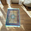Exclusive Luxurious Velvet Carpet Pattern Prayer Mat Fine Craftsmanship Detail