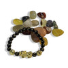 Artisan Black Obsidian Feng Shui Bracelet , gift for her , gift ideas High-Resolution Product Shot