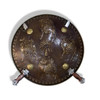 Luxury Artisan Brass shield 2 swords Premium Design Showcase