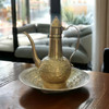Handcrafted Arabic Brass pitcher bowl Arabic Lifestyle Visual