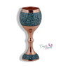 Handcrafted Copper Shot Glass Turquoise Lifestyle Visual