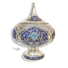 Exclusive Artisan Silver plated chocolate bowl Fine Craftsmanship Detail