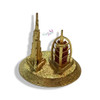 Burj Al Arab And Burj Premium Magnetic Artwork Iconic Heritage Keepsake - Luxury Handcrafted Art Craftihouse Dubai