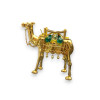 Gold Plated Desert Camel With Boutique Fridge Magnet Authentic Middle Eastern Art - Luxury Handcrafted Art Craftihouse Dubai