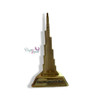 Burj Khalifa Statue Metal Burj Artisan Ceramic Magnet Unique Dubai Souvenir - Luxury Handcrafted Art Craftihouse Dubai