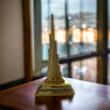Burj Khalifa Statue Metal Burj Artisan Ceramic Magnet Unique Dubai Souvenir - Luxury Handcrafted Art Craftihouse Dubai