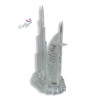 Crystal Burj Al Arabi And Premium Magnetic Artwork Iconic Heritage Keepsake - Luxury Handcrafted Art Craftihouse Dubai