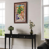 Stunning Nature Scene Pure Silk Carpet 60x90 Cm With Frame | Luxury Heritage Decor & Unique Artisan Piece - Luxury Handcrafted Art Craftihouse Dubai