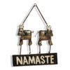Namaste Metal Art Metal | Luxury Heritage Gift & Cultural Souvenir - Luxury Handcrafted Art Craftihouse Dubai