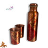 yoga copper bottle set 