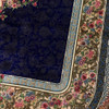 Awesome Flower Pattern Silk Carpet 225x150 Cm Pure Silk Carpet Machine Made | High-end Boutique Souvenir | Crafted In Dubai - Luxury Handcrafted Art Craftihouse Dubai
