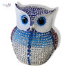 Blue Owl Jewelry Box | Luxury Heritage Gift & Cultural Souvenir - Luxury Handcrafted Art Craftihouse Dubai