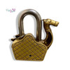 From the Craftihouse Heritage series: A handcrafted brass camel lock for unique travel-themed gifting.